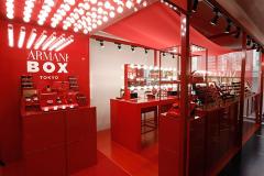 限定リップやアルマーニ自販機も登場！期間限定ポップアップストア「ARMANI BOX」が表参道に