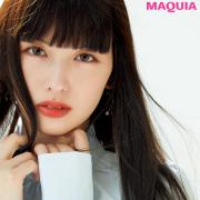 柿色シャドウでデカ目に！ 「女顔×シンプル」さんの最旬ベストメイク |