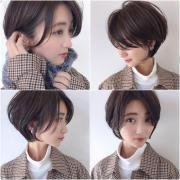 Before→Afterで劇的かわいい♡抜け感・色気・小顔が叶う@iwa_shortさんのショートヘア -