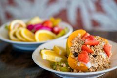 オーシャンフロントの「デイライト・マインド・カフェ」でヘルシーブランチ