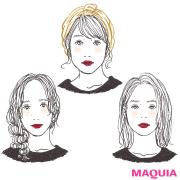 ヘアで引き上げ！ 顔型別の黄金バランス＆ヘアアレンジ術を教えます |