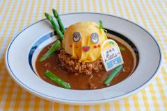 「純喫茶ふなっしー」ハンズカフェで初開催、ふなっしーらがオムカレーやプリンパフェに