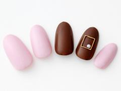 【365日ネイル】バレンタインまであと1週間！チョコレートを連想させる“甘辛ネイル” |