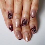 甘すぎないハートモチーフがオススメ！ 大人女子向けバレンタインネイル【ギ☆のセルフネ