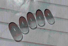 先っちょフレンチで短い爪を長く見せる！シンプルなのでオフィスネイルにも - ビューティ