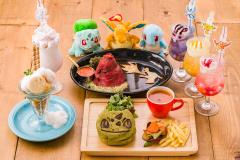 「ポケモンカフェ」ピカチュウやフシギダネモチーフの1周年記念限定メニュー登場