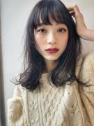 抜け感美人の鉄板ヘア♡“シースルーバング×ロブ”トレンド春スタイル12選！ -