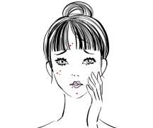 ニキビのできる場所には意味があった！ おでこ、頬、小鼻、口元…できやすい原因やニキビ