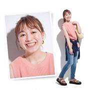 【ユニクロ・GUコーデ×似合うヘアアレンジ】BBQはヘルシーなデニムコーデ×正統派ポニーテ