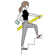 二の腕やせ｜階段でできる簡単筋トレでスラっとした二の腕を目指す！ |