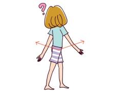 フリソデ二の腕、ポッコリおなか、デカ尻…それ全部、体のゆがみのせいかも！？ セルフチ
