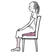 座りながらできるエクササイズで正しい姿勢へ！ 自分にぴったりの“ゼロポジ座り”を発見