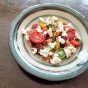 トマトで夏美人！「彩りトマトのサラダ おろし玉ねぎドレッシング」Today’s SALAD ＃87 |