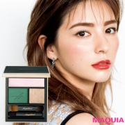 グリーンを効かせた最旬アイ！ アンプリチュードのベスコス受賞パレットでつくる簡単アイ