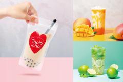 タピオカ専門店「タピオチャ」が横浜中華街に新オープン　写真映えなパッケージ