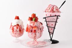 “衝撃のいちご感”の新感覚かき氷「いちごおり」登場　贅沢な丸ごといちご×濃厚ミルク氷