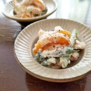 夏老け肌を予防！「枇杷といんげんの白和え風サラダ」Today’s SALAD ＃86 |