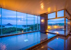 絶景の天草富士を温泉から一望「大江戸温泉物語　天草ホテル亀屋」上天草にオープン