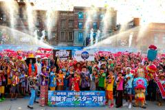 USJに指原莉乃らONE PIECE映画ゲスト声優＆麦わらの一味声優が初の揃い踏み “新婚”山里亮太