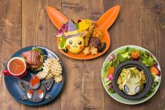 ポケモンカフェにハロウィン限定メニュー、仮装ピカチュウやセレビィがモチーフ