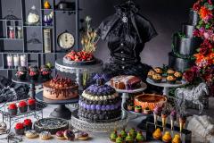 漆黒のデザートビュッフェ、ヒルトン名古屋で開催　可愛さを潜ませた「スイーツ・イン・