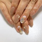 やっぱり花柄が好き♡エレガントな秋のフラワーネイル特集 -