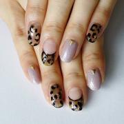 100均ポリッシュで秋を先取り！ 簡単レオパードネイル【ギ☆のセルフネイル手本帖】 |