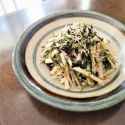 美肌づくり＆ダイエットは海藻で！「大根と水菜、昆布、ひじきのじゃこサラダ」Today̵