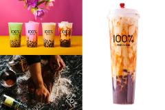 人気タピオカドリンクが1リットルで原宿限定登場　専門店「モッチャム」でもちもちタピオ