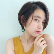 前下がりショートに挑戦！大人可愛い美シルエット、ストレート、パーマ、黒髪の人気スタ