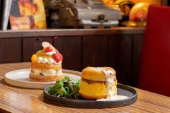 京都「koe donuts（コエ ドーナツ）」極厚玉子＆プリンアラモードの“喫茶店ドーナツ”