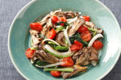 食物繊維たっぷりの「マイタケの蒸し焼き」|＠ビューティーガール