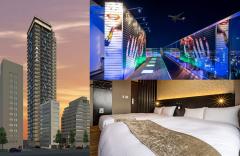 「ホテルWBF新大阪スカイタワー」ルーフトップバー併設のエリア最高層ホテル