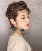 ゴールドピンでこなれ度100点♡レングス別簡単ヘアアレンジ特集 -