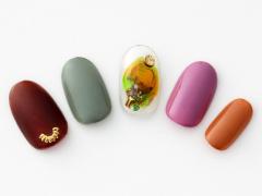 【365日ネイル】一足先にお正月モードに切り替えるなら…和テイストのカラフルネイル |