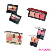 目元や口元、頬を旬に彩る注目ブランドの新作カラーパレット５選【ルナソル、NARS 、リンメ
