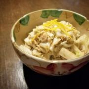 ダイエットにもいいらしい♪「白菜とサバ缶の柚子風味サラダ」Today’s SALAD ＃101 |
