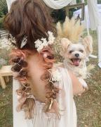 変わり種ヘアが人気♡今っぽ花嫁さんのヘアアレンジ６選 -