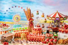 コンラッド東京「ストロベリー・カーニバル・スイーツビュッフェ」旬いちごを贅沢に堪能