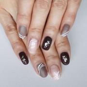 質感ミックスでリアルに仕上げる！ 大人可愛いバレンタインネイル【ギ☆のセルフネイル手