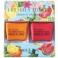 ［NAILS INC（ネイルズインク）］フレッシュリー ジュースド ネイル ポリッシュ デュオ キット