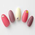 【365日ネイル】キャンディカラーを大人顔に…すっきりとした甘さのピンク〜モーヴネイル