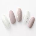 【365日ネイル】ほっこりカラーを夏仕様に…凛とした印象のモーヴネイル |
