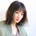切りっぱなしボブでラフにかわいく涼し気に！黒髪に似合うのは？ストレートでいく？それ