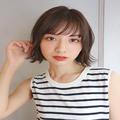 ショートからミディアムまで♡「切りっぱなしヘア」で一気にあか抜け顔に変身！ -