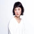 モード感3割が丁度いい！ ショートバング×黒髪でつくる大人のスタイリッシュボブ | ビュー