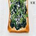 食パン×海苔バター＝和風激うまトースト♡ のりの佃煮にバターを加えた和洋折衷な味わい