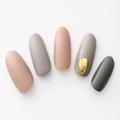 【365日ネイル】大人らしい“柔らかニュアンス”を楽しむ…くすみ美人ネイル |