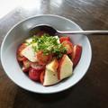 高い栄養価を誇る食材コンビで“医者いらず”サラダ！「ミニトマトとリンゴのさっぱりサ