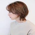［ボブ編］やりすぎないナチュラルな「マッシュウルフ」が大人気 -